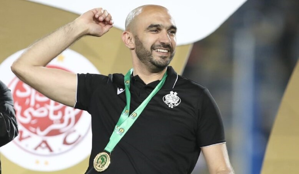 الركراكي والوداد على موعد مع التاريخ في نهائي كأس العرش