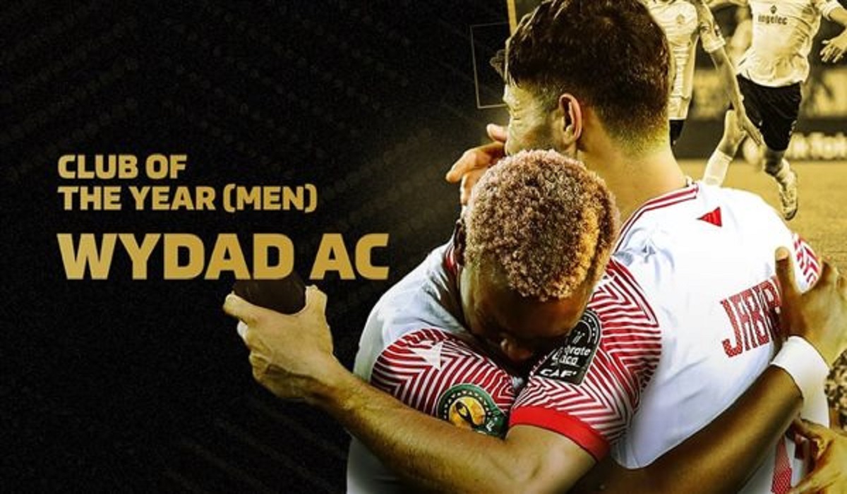 رسميًا.. الوداد يفوز بجائزة أفضل فريق في إفريقيا 2022 1