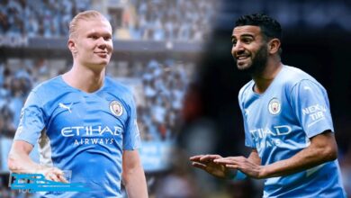 هالاند ومحرز لم يسجل أي هدف من رباعية سيتي في مرمى بورنموث