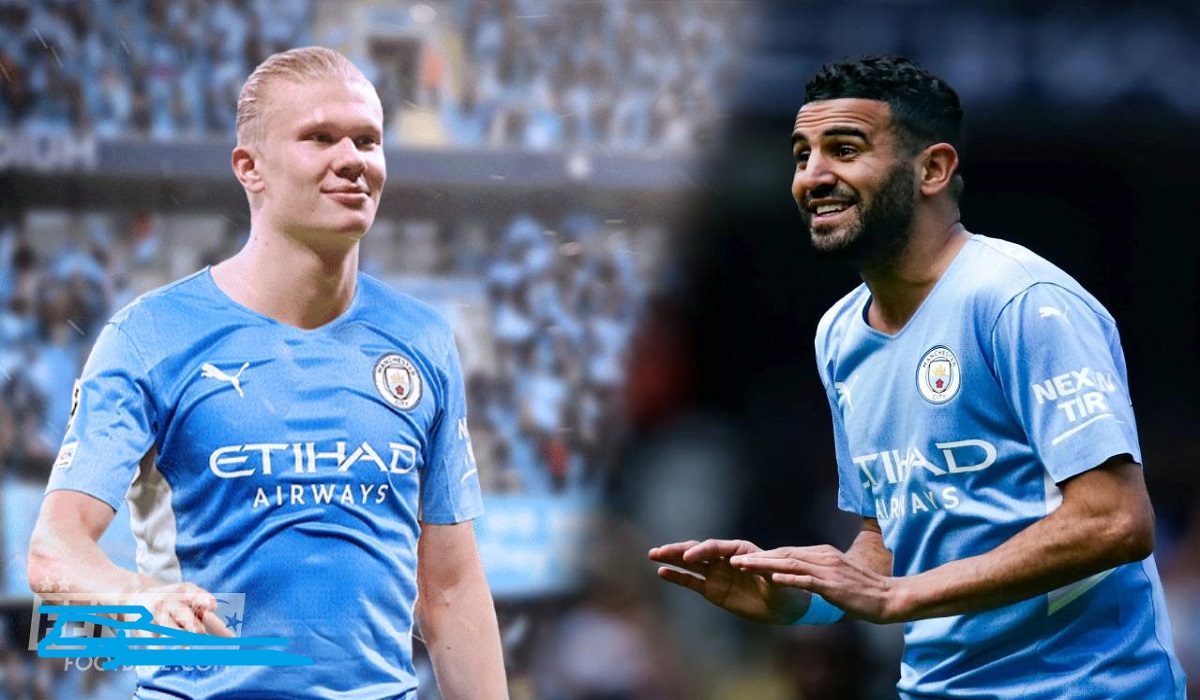 هالاند ومحرز لم يسجل أي هدف من رباعية سيتي في مرمى بورنموث