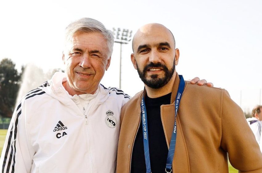 أنباء عن أهتمام ريال مدريد بتعاقد مع وليد الركراكي خلفا لكارلو أنشيلوتي - أنباء-عن-أهتمام-ريال-مدريد-بتعاقد-مع-ول