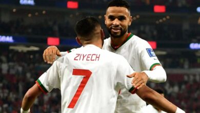 حكيم زياش ويوسف النصيري يفشلان في تحطيم رقم مروان الشماخ بدوري أبطال أوروبا - حكيم زياش