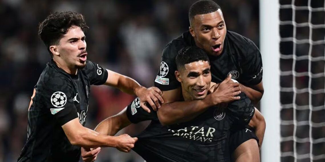 فيديو أشرف حكيمي يسجل هدف ساحر في مرمى بوروسيا دورتموند