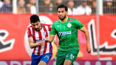 ترتيب الدوري المغربي بعد تعادل الرجاء امام المغرب التطواني - الرجاء