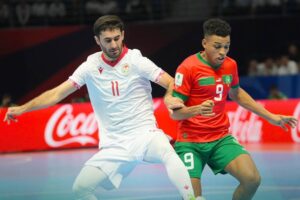 فوز كاسح لأسود الفوتسال على طاجيكستان في التضامن الإسلامي