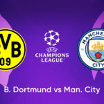 جميع القنوات المفتوحة الناقلة لمباراة مانشستر سيتي ضد بوروسيا دورتموند اليوم