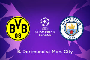 جميع القنوات المفتوحة الناقلة لمباراة مانشستر سيتي ضد بوروسيا دورتموند اليوم