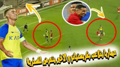 هل أنتهى كريستيانو رونالدو ؟ يخفق بالتسجيل على طريقة ميسي ويتعرض لمرواغة مذلة من انخيل دي ماريا - هل-أنتهى-كريستيانو-رونالدو-؟-يخفق-بالت