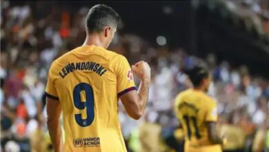 ترتيب هدافي الدوري الإسباني بعد تسجيل ليفاندوفسكي ورافينيا في شباك ريال مدريد