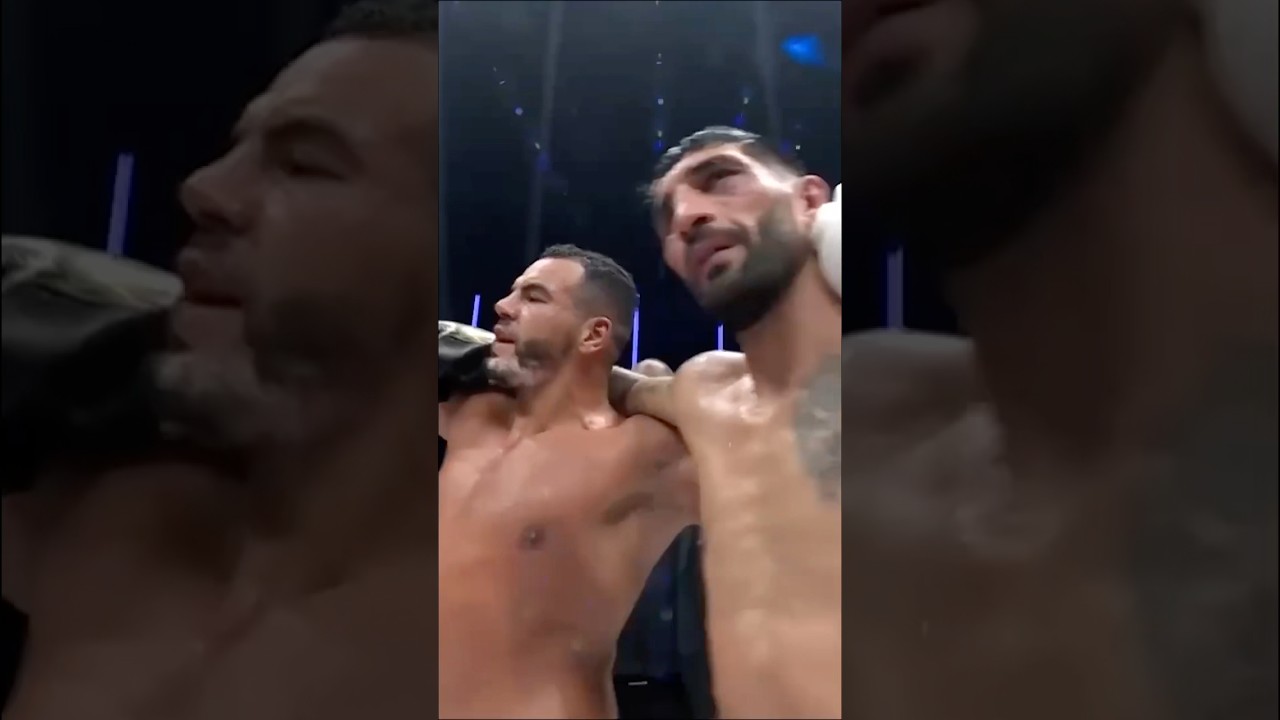 One for the history books 💯 Tarik Khbabez vs. Bahram Rajabzadeh exceeded the hype. #GLORY104