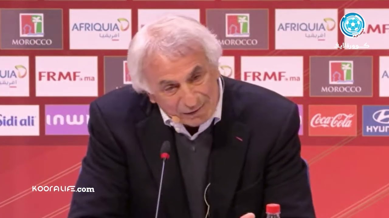 خليلوزيتش بخصوص حجي إذا كان لديكم ما يفيد أنه سمسار أتوني به أمام الجميع