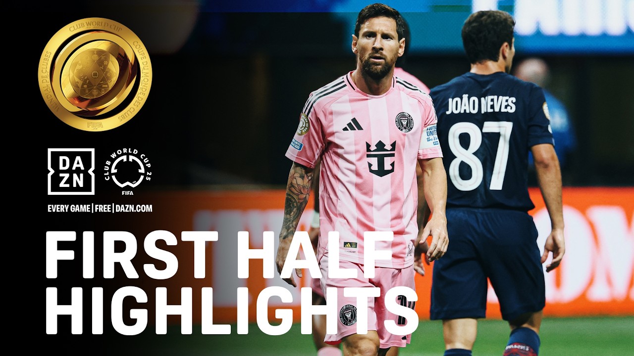 PSG Nets 4 Goals vs. Lionel Messi & Inter Miami | FIFA Club World Cup Highlights