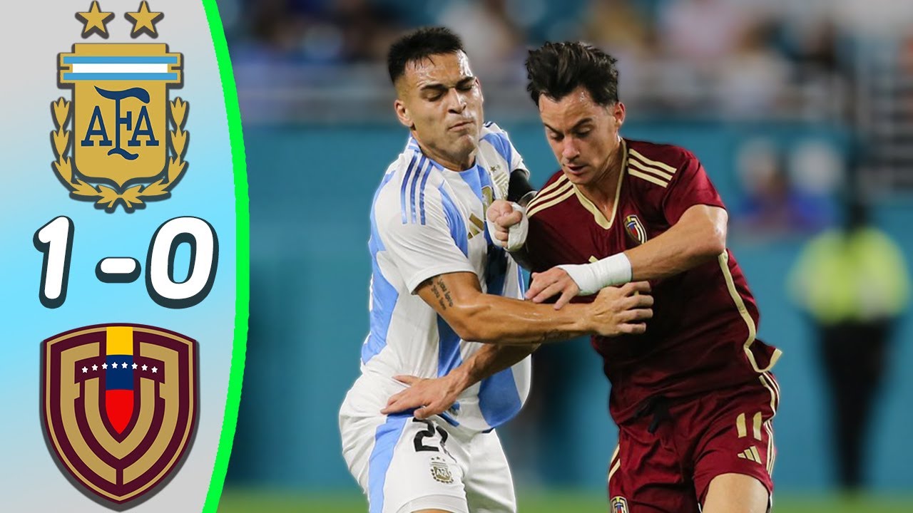 Argentina - Venezuela 1:0 - All Goals & Highlights - Friendly International 10/10/2025