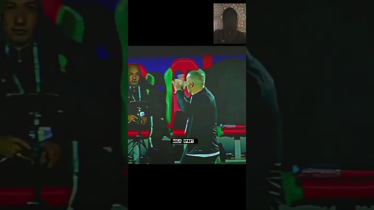 نبيل باها يُثير الجدل بحركة غير رياضية تجاه الجماهير بعد هدف ابنه ضد جنوب إفريقيا😳🇲🇦#نبيل_باها