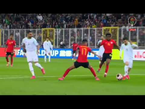 هدف محمد عمورة الاول الجزائر 1-0 موزمبيق اسيست رياض محرز goal amoura algeria 1-0 mozambic