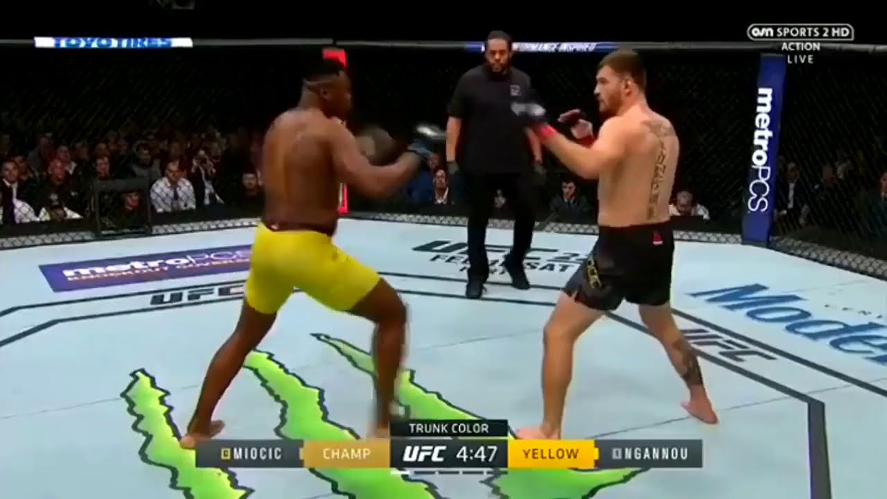 stipe miocic vs Francis ngannou luta completa
