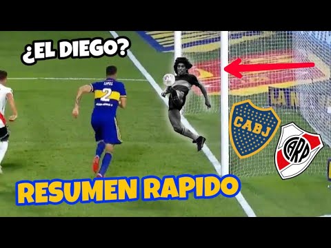 Boca Juniors (1) - River Plate (1) RESUMEN RÁPIDO - COMPLETO - GOLES