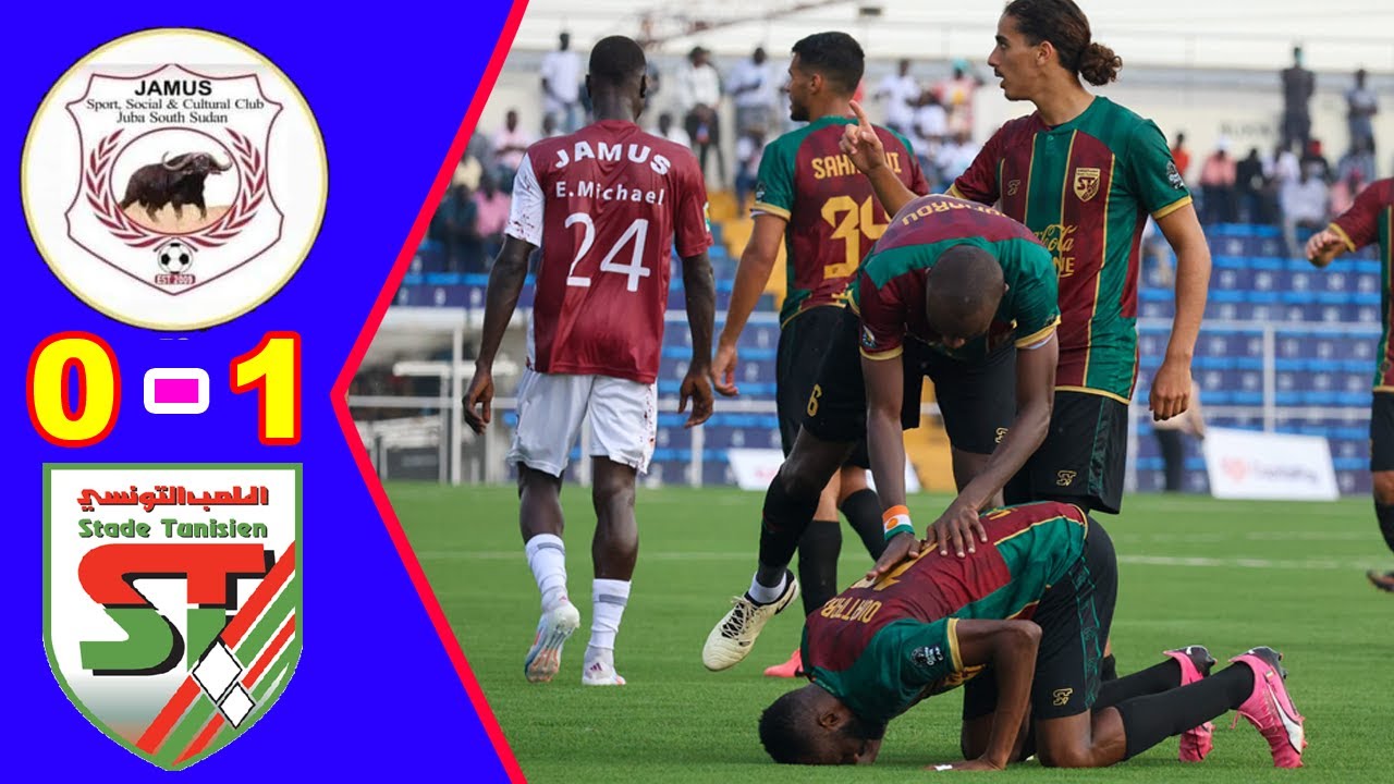 ملخص وأهداف مباراة الملعب التونسي و جاموس جوبا جنوب السودان 1 - 0 كاس الكونفدرالية الإفريقية 2025
