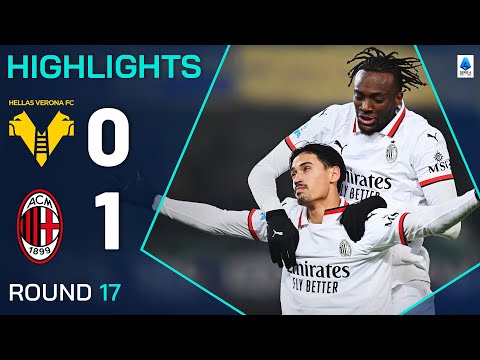 VERONA-MILAN 0-1 | HIGHLIGHTS | Reijnders goal secures important Milan win | Serie A 2024/25