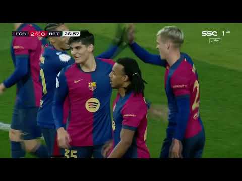 ملخص مباراة برشلونة 5 - 1 ريال بيتيس | كأس ملك إسبانيا دور الـ16