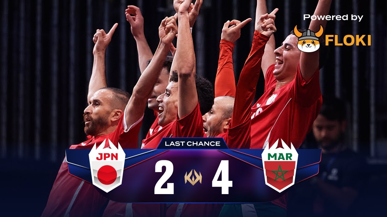 Japón VS Marruecos | Partido Completo Last Chance Día 1 (2-4)