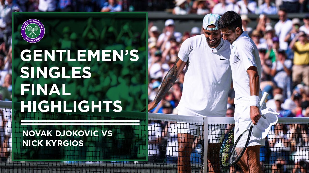 Novak Djokovic vs Nick Kyrgios | Gentlemen's Singles Final Highlights | Wimbledon 2022