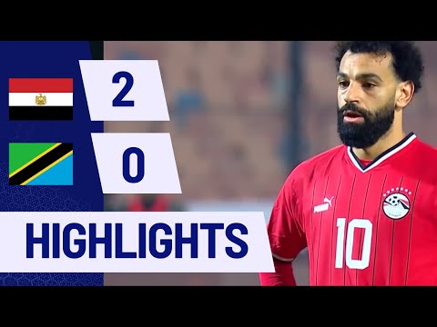 أهداف مباراة مصر وتنزانيا 0/2 ضمن الاستعدادات لكأس أمم أفريقيا