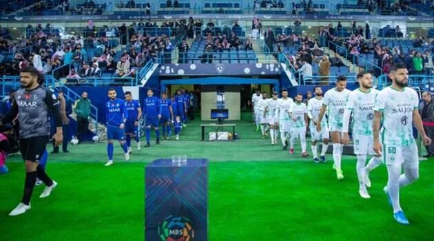 ترتيب الدوري السعودي بعد انتهاء مباراة الهلال والأهلي الهلال والأهلي