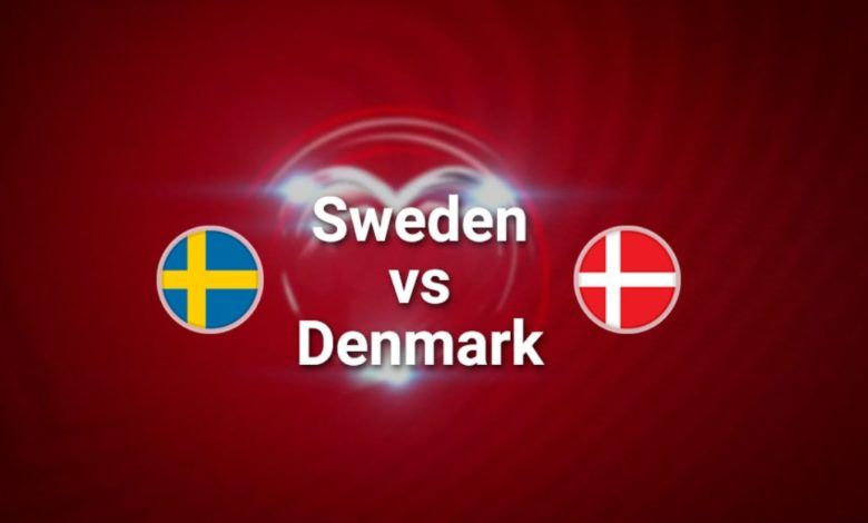 مباشر مباراة السويد والدانمارك