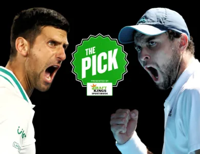 the pick ao sf djokovic karatsev