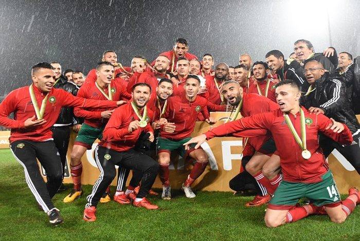 تتويج المنتخب الوطني المغربي بلقب كأس أمم إفريقيا لكرة القدم