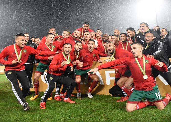 تتويج المنتخب المغربي بلقب كأس أمم إفريقيا لكرة القدم