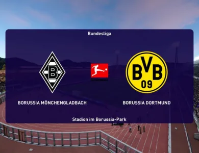 بث مباشر دورتموند و مونشنغلادباخ