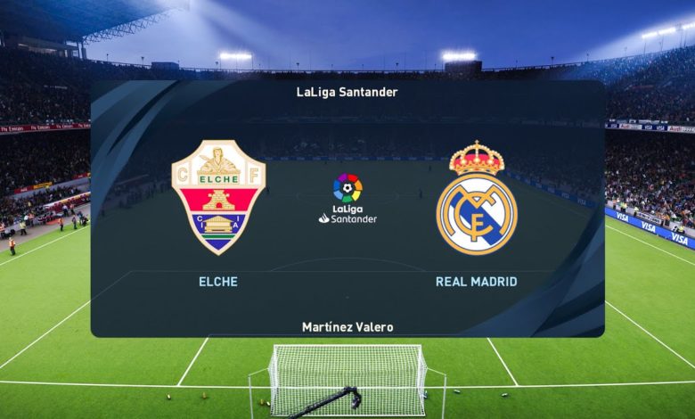 بث مباشر | مشاهدة مباراة ريال مدريد وإلتشي  بتاريخ  13/3/2021 في الدوري الإسباني