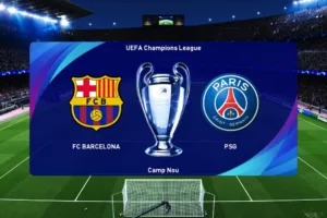 مشاهدة مباراة برشلونة وباريس سان جيرمان بث مباشر في دوري أبطال أوروبا