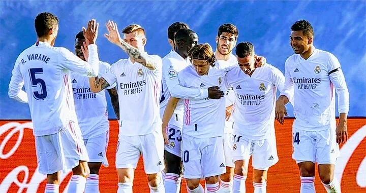 تشكيلة ريال مدريد ضد برشلونة في كلاسيكو الأرض Screenshot 20210410 1012392