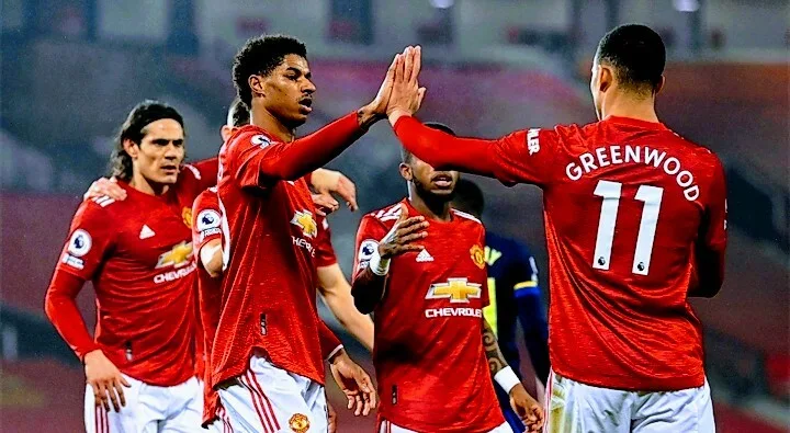 تشكيلة مانشستر يونايتد ضد روما في الدوري الأوروبي Screenshot 20210506 1244552