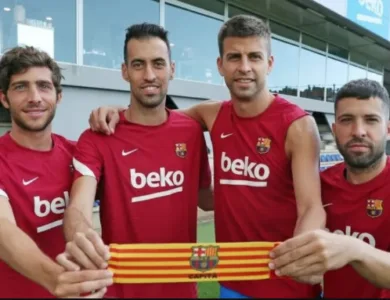 قائد برشلونة