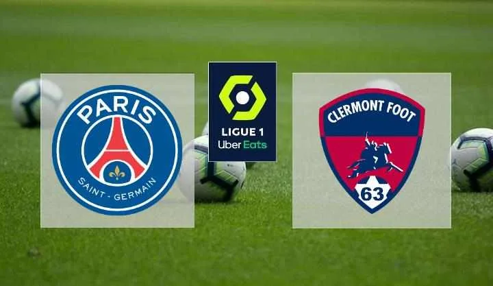 ملخص وأهداف مباراة باريس سان جيرمان وكليرمون فوت في الدوري الفرنسي PSG vs Clermont
