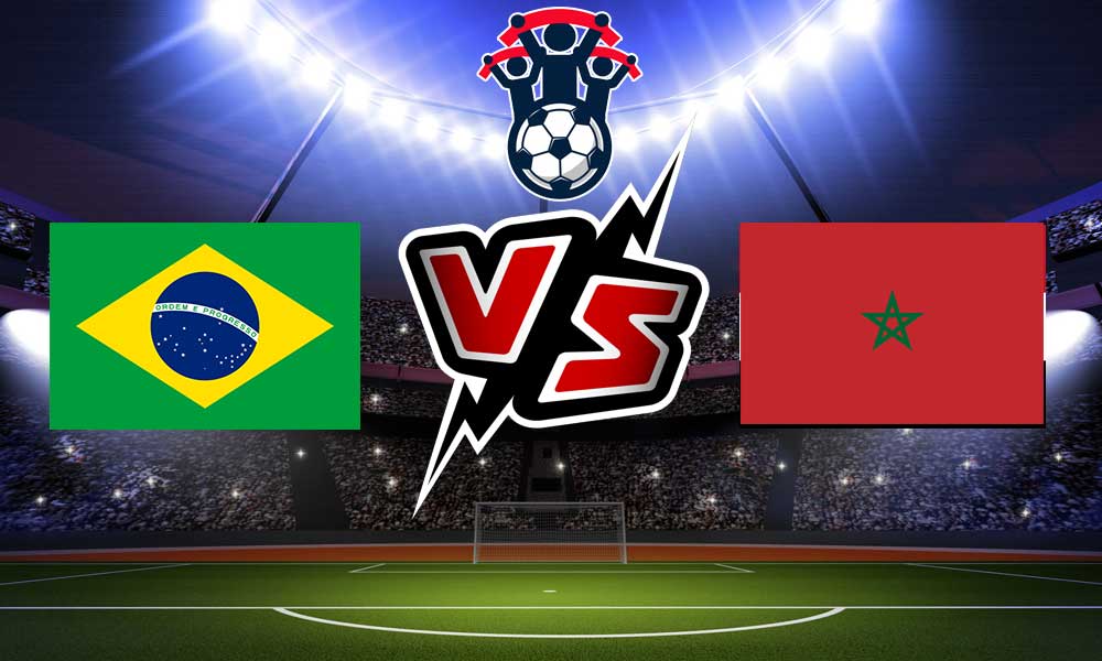 المغرب و البرازيل بث مباشر