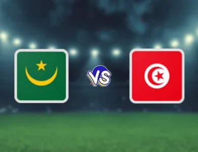 Tunisia vs Mauritania match