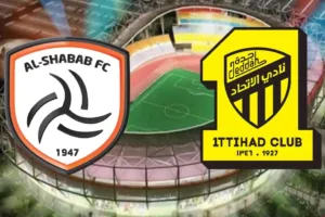 موعد مباراة الاتحاد والشباب في الدوري السعودي