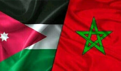 drap maroc jordanie