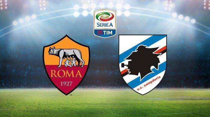 roma vs sampdoria 1