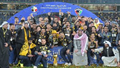 الكويت يتوج بكأس ولي العهد على حساب القادسية.. فيديو وصور