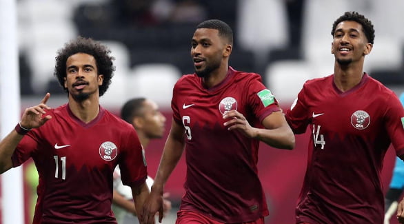 اهداف مباراة قطر والإمارات