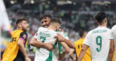 هدف الجزائر على تونس نهائي كأس العرب امير سعيود