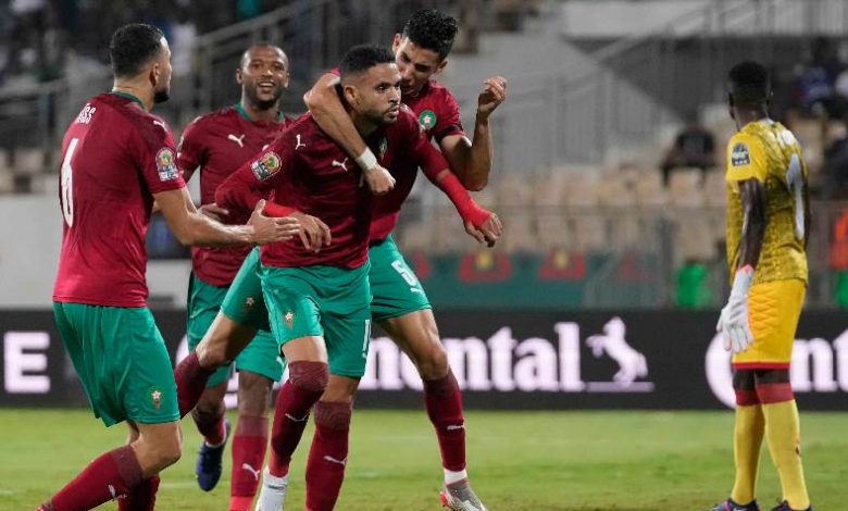 تشكيلة المغرب ضد مصر 1