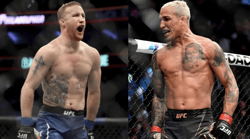 ملخص نزال جاستن غيتشي وتشارلز اوليفيرا في Ufc Charles Oliveira vs Justin Gaethje