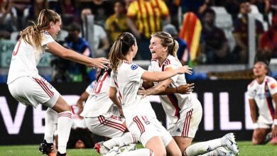 رسميا سيدات ليون يتوجن بلقب دوري أبطال أوروبا بعد الفوز برشلونة